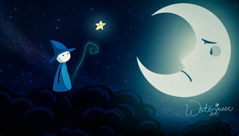 Sad Moon by Waterqueen-san on DeviantArt