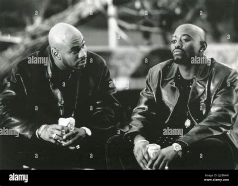 American actors Omar Epps and LL Cool J in the movie Undercover - In ...