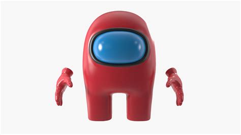 Among Us Character Red Rigged for Maya 3D Model $39 - .ma - Free3D