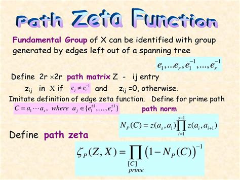 PPT - Fun with Zeta Functions of Graphs PowerPoint Presentation, free download - ID:1281428