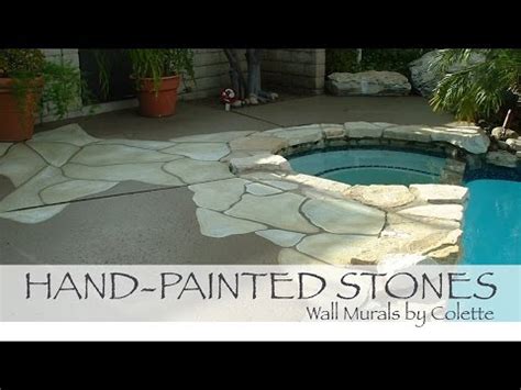 How to Paint on Cement - YouTube