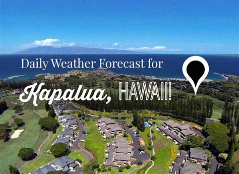 Currently 90° in Kapalua. Connect with us on Twitter for the Daily ...