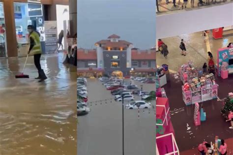 Pengunjung IOI Mall Puchong cemas premis ditenggelami banjir - Semasa | mStar