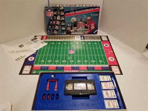 a football game is set up on a table