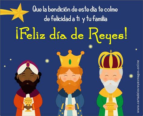 Feliz Día De Los Reyes Magos carta de los reyes magos