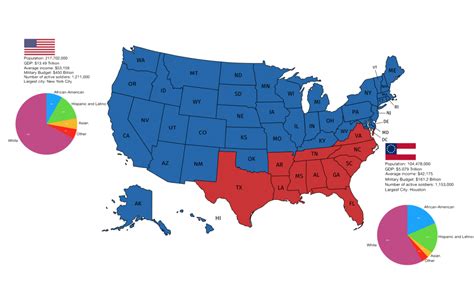 Confederate States Of America Map - Printable Map