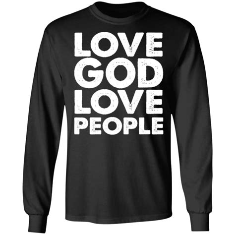 Love God Love People Shirt - Allbluetees - Online T-Shirt Store - Perfect for your day to day!