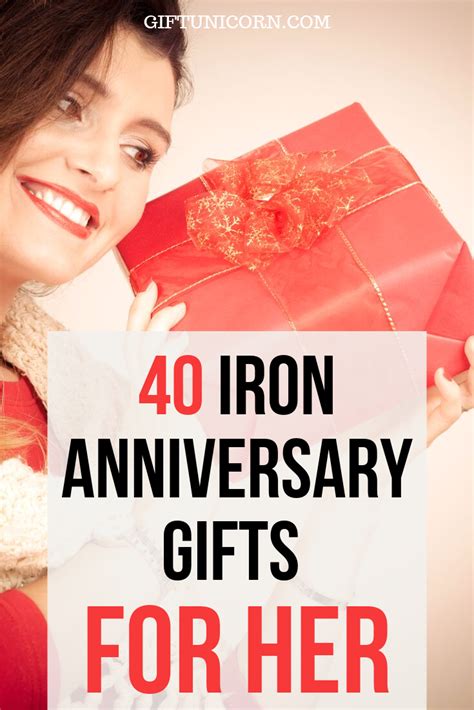 40 Iron Anniversary Gifts for Her (Original & Romantic) - GiftUnicorn ...