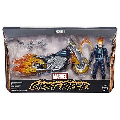 Marvel Legends ~ GHOST RIDER w/MOTORCYCLE ACTION FIGURE BOXED SET ~ IN STOCK 630509626472 | eBay