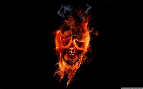 Fire Skull Wallpapers - Top Free Fire Skull Backgrounds - WallpaperAccess