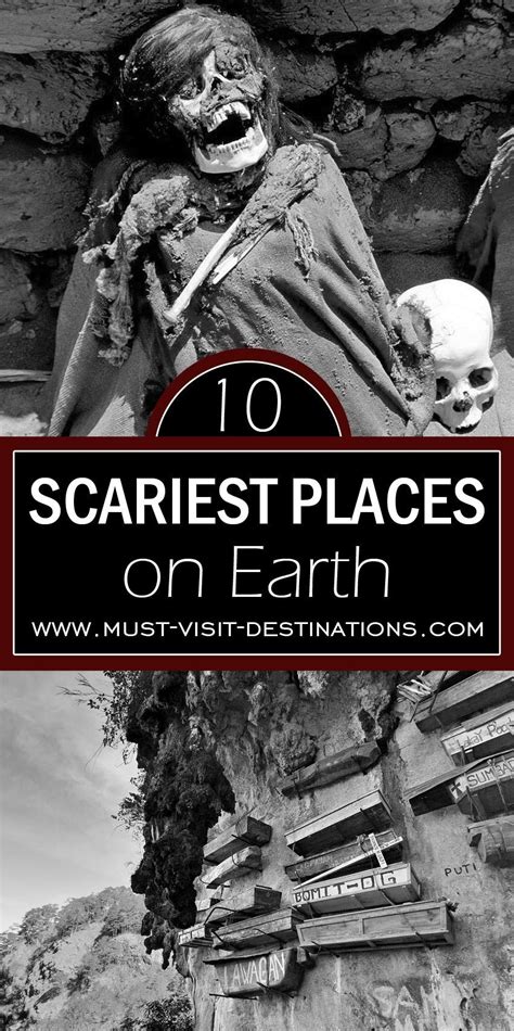 TOP 10 Scariest Places on Earth - Must Visit Destinations