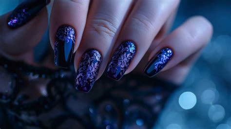 How to Get Salon-Worthy Midnight Purple Nails at Home