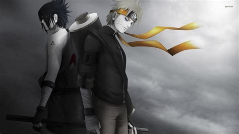 Hình nền Naruto Shippuden đen và trắng - Top Những Hình Ảnh Đẹp