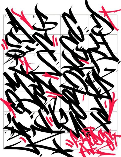 Graffiti Letters: 61 graffiti artists share their styles | Bombing ...