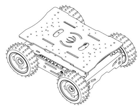 Skeleton Bot 4WD hercules mobile robotic platform | Seeed Studio Wiki