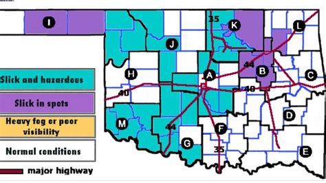 ODOT: Road conditions around Oklahoma | KTUL