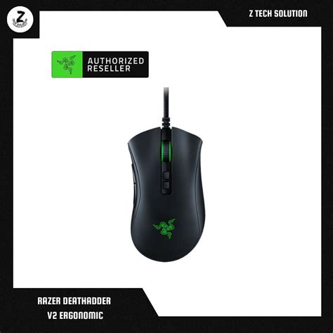 RAZER DEATHADDER V2 – WIRED GAMING MOUSE WITH BEST-IN-CLASS ERGONOMICS ...