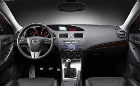 sport and car view: Mazdaspeed 3 Interior Ready to Race