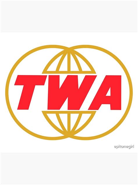 "TWA Airlines - Vintage Logo" Photographic Print for Sale by epitomegirl | Redbubble