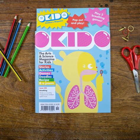 Okido Magazine Issue 55 Breathing By OKIDO | notonthehighstreet.com