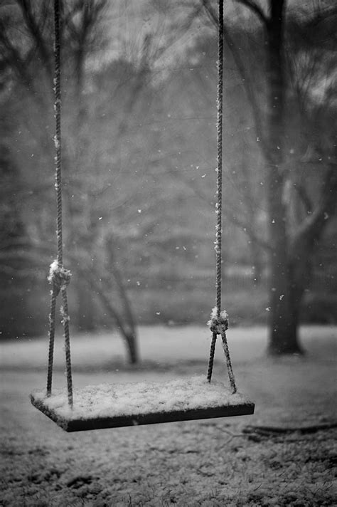 Free photo: lonely swing - Distance, Grass, Green - Free Download - Jooinn