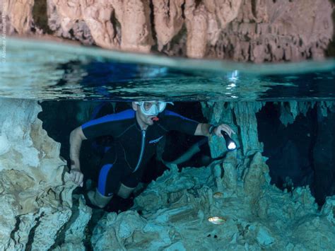 Snorkeling at Cenote Dos Ojos | Snorkeling the Mayan Riviera, Mexico