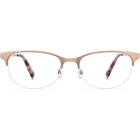 Warby Parker | Clare Eyeglasses in Rose Gold for Women | Eyeglasses, Eyeglasses for women, Warby
