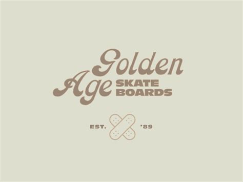 Golden Age Skateboards by Jared Slyter on Dribbble