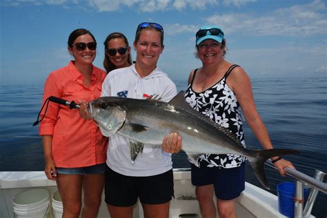 family-fishing-orange-beach-alabama-amberjack - Distraction Charters