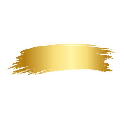 Brush stroke and gold circle element 11909101 PNG