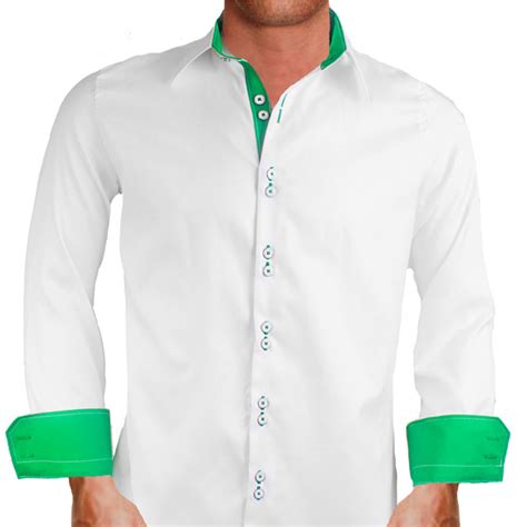 White Custom Dress Shirts