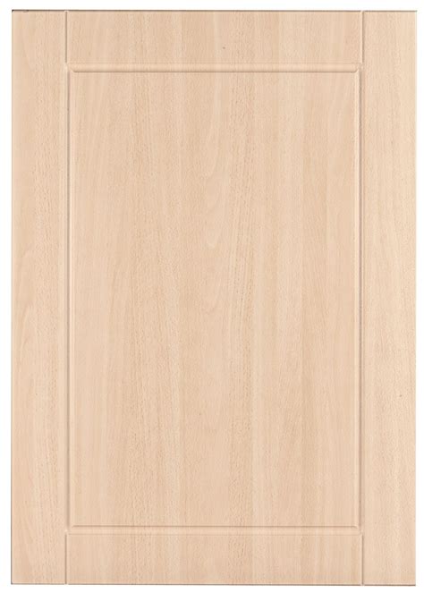 IT Kitchens Chilton Beech Effect Standard Door (W)500mm | Departments | DIY at B&Q | Beech ...