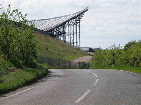 Stadium seating at the Rockingham Motor... © Michael Trolove :: Geograph Britain and Ireland