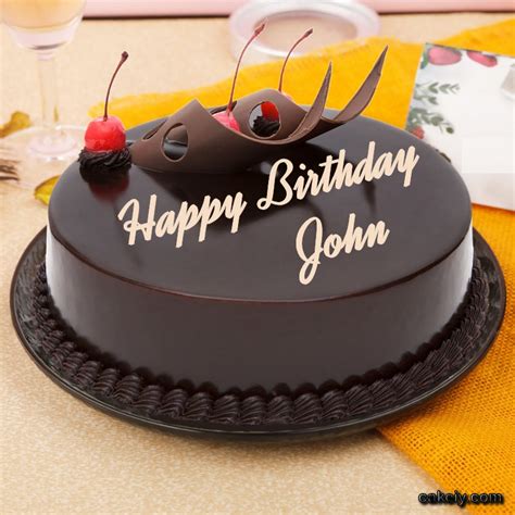 🎂 Happy Birthday John Cakes 🍰 Instant Free Download