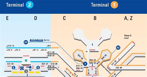 Frankfurt Airport Map Terminal 1 | Zip Code Map