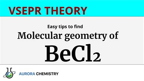 Becl2 Molecular Geometry And Electron Pair Geometry