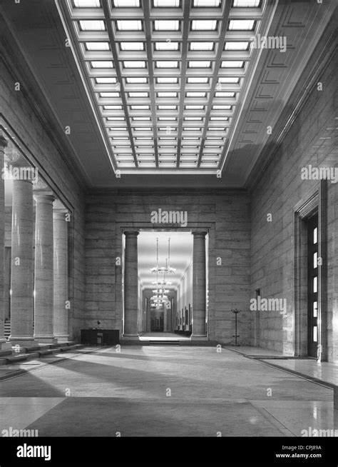 Interior view of the Reich Chancellery, 1939 Stock Photo - Alamy