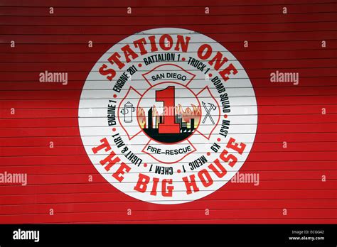 Station One fire station, San Diego, California, USA Stock Photo - Alamy