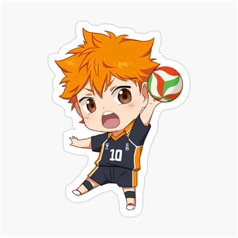 Haikyuu Chibi Sticker by 32BlackRoses in 2021 | Anime chibi, Chibi ...