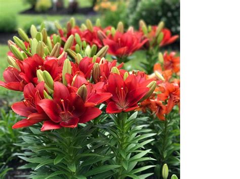 Lilium Lily Looks 'Summer Scarlet' L A Hybrid Lily | Garden Center Marketing