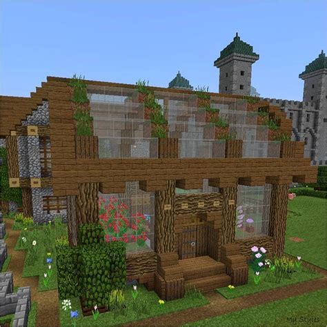 #gardenideas #greenhouse #greenhouseforgarden - MinecraftGranny auf Instagram: -. #Architectural ...