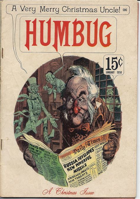 Chicken Fat: HUMBUG Christmas Issue 1958