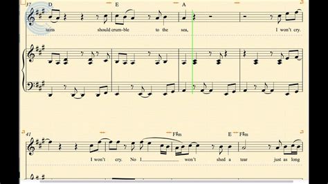 Piano - Stand By Me - Ben King - Sheet Music, Chords, & Vocals Acordes - Chordify