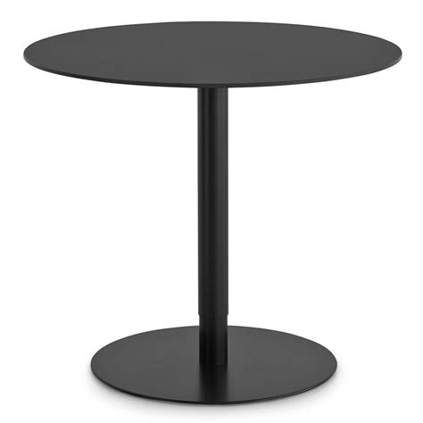 Rondo 90 Dining Table | White round tables, Round dining table, Black round table