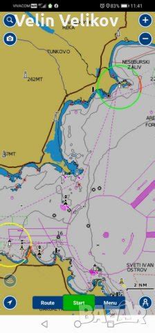 Navionics Boating HD full 9.1 за Android с карта на Черно море ...