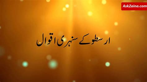 Best Quotes of Arastu for life in Urdu Hindi | Urdu Quotes - YouTube