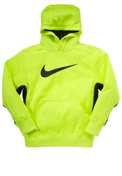 Buy Nike green Neon Logo Hoodie for Kids in Riyadh, Jeddah