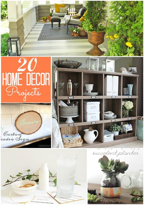 Great Ideas -- 20 DIY Home Decor Projects!