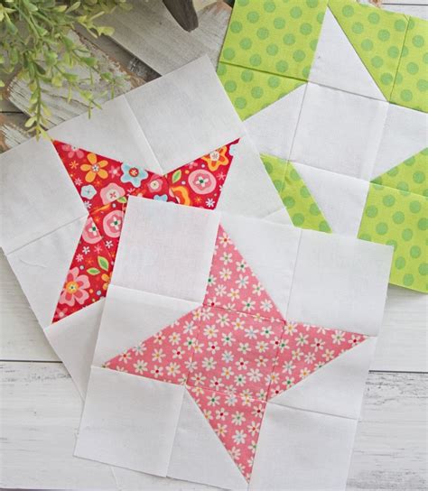 Star Quilt Blocks, Star Quilts, Quilt Block Patterns Free, Pattern ...