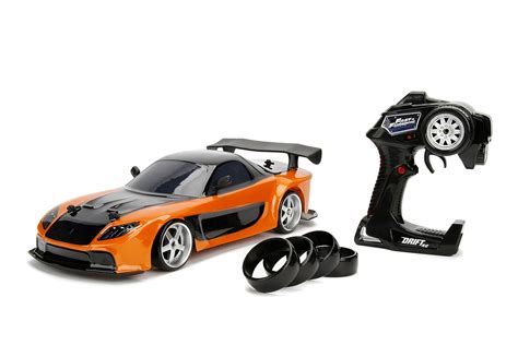 Jada Toys Fast & Furious RC Car 1/10 Mazda RX-7 Drift: Amazon.co.uk ...